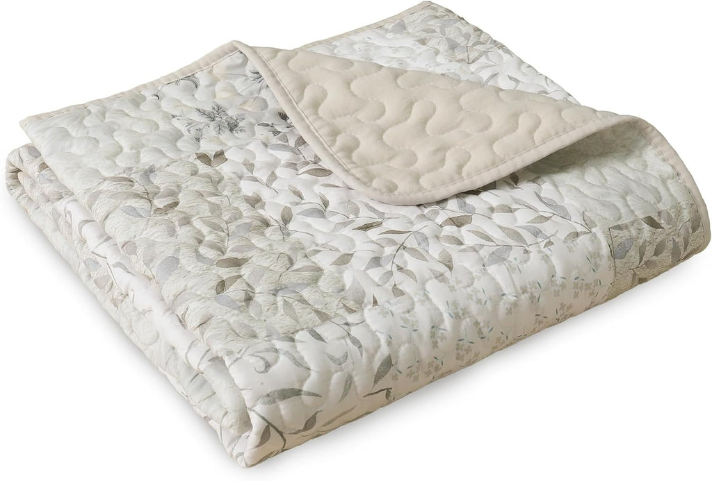 50"x60" Grey Patchwork Quilt
