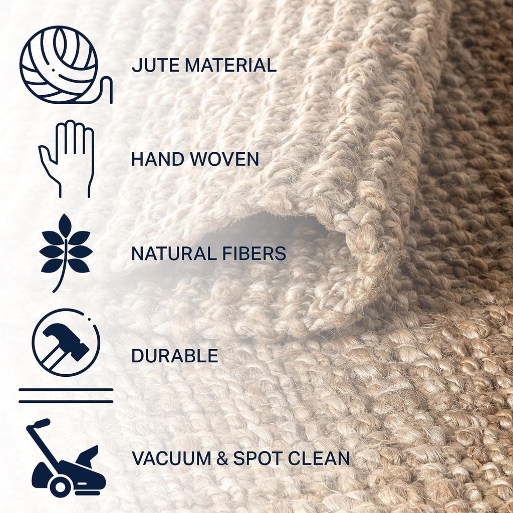 2x12 Chunky Jute Runner Rug