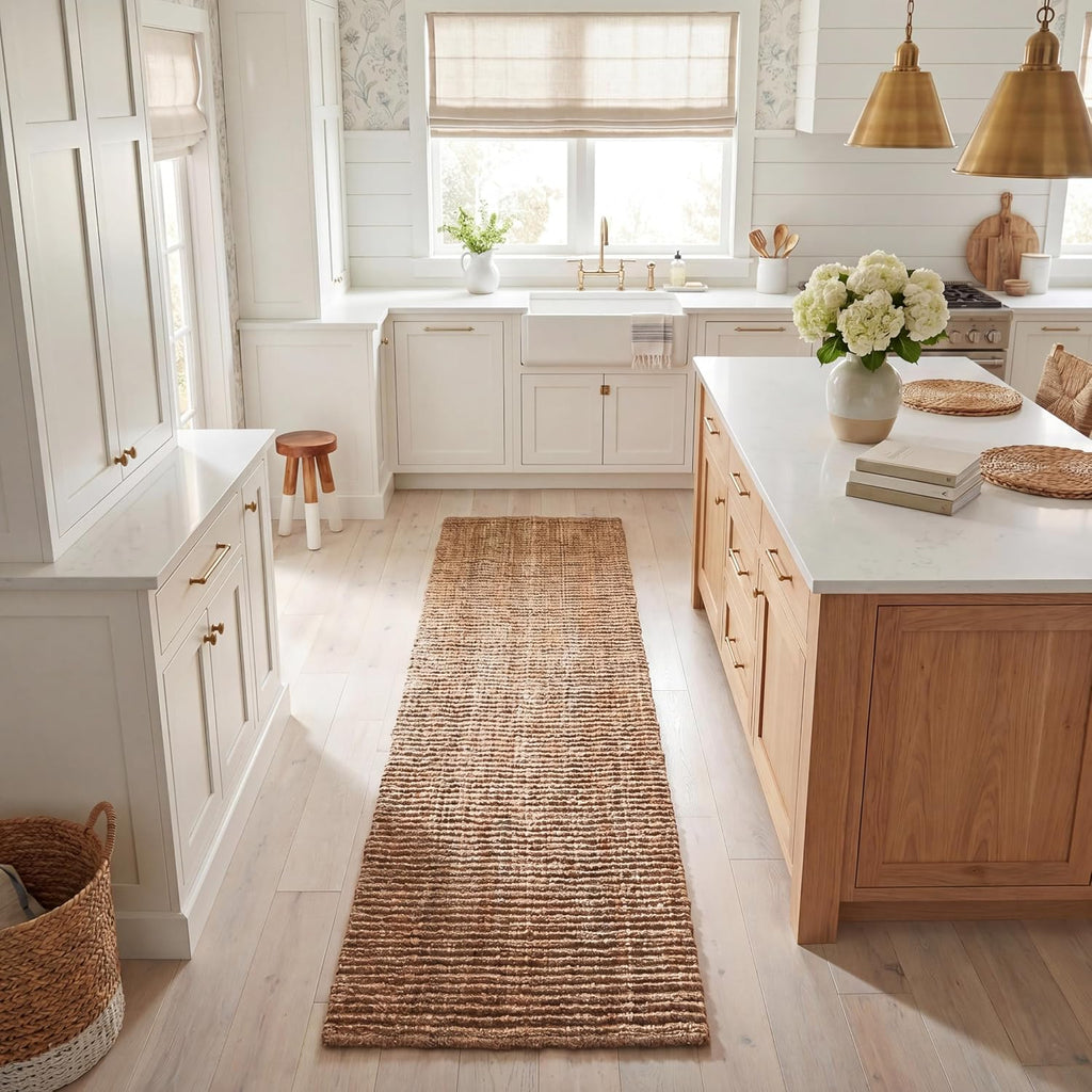 2'6"x8' Jute Runner Rug
