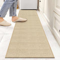 6ft Braid Jute Hallway Runner Rug