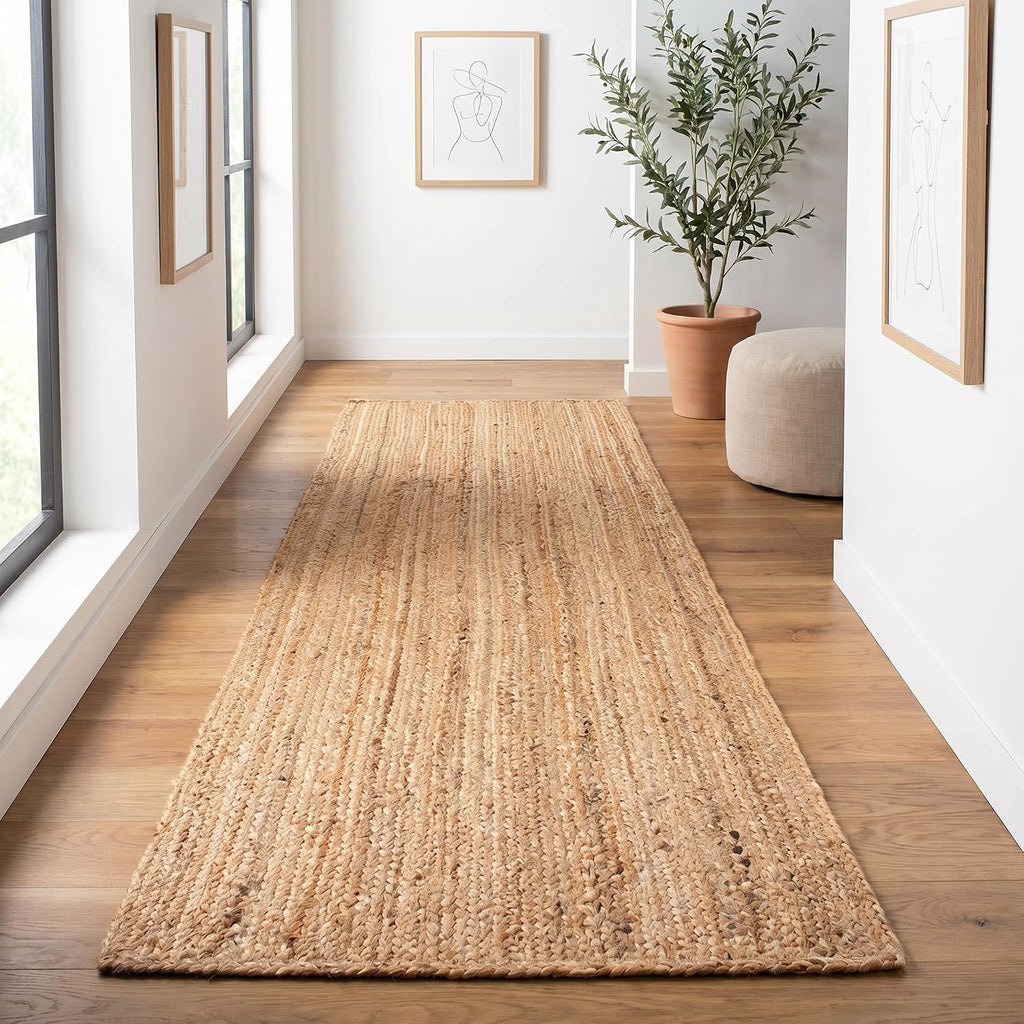 2x6 Jute Braided Runner Rug