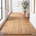 2x6 Jute Braided Runner Rug