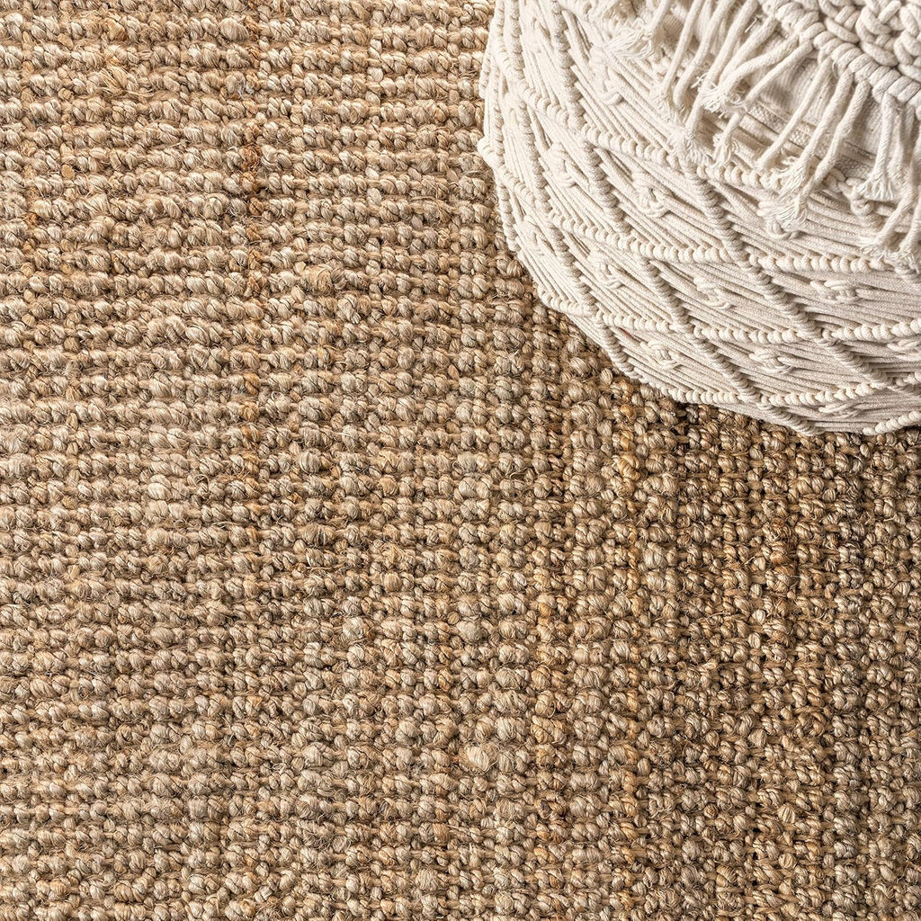 2x8 Jute Fringe Runner Rug